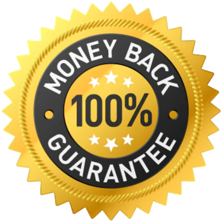 60-Day Money Back Guarantee Seal - Try GlucoZen Risk-Free